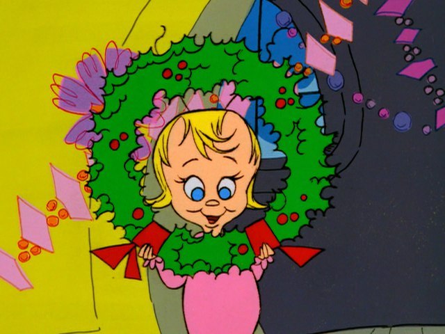 Cindy Lou Who from 'How the Grinch Stole Christmas' released in 1966.
