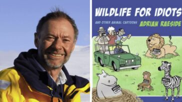 Adrian Raeside New Book "Wildlife for Idiots"