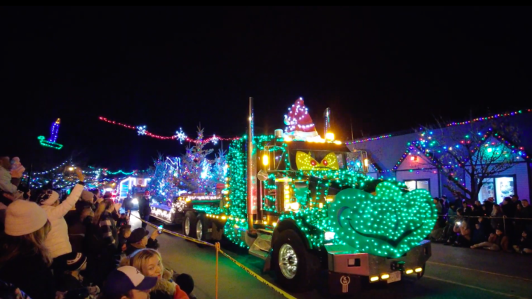 It is getting "lit" in Ladysmith this holiday season.