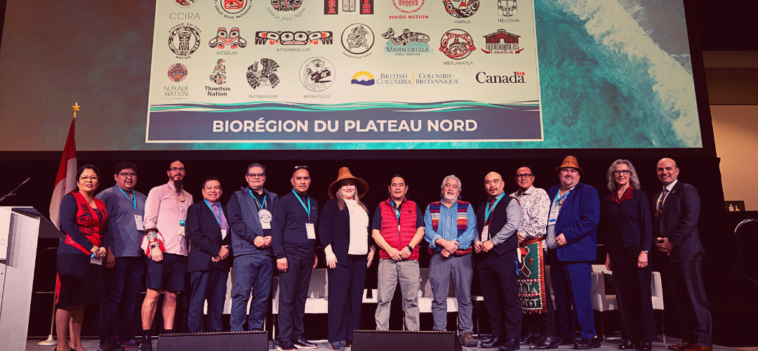 Coastal First Nations leaders and elected officials.