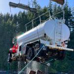 On April 13th, the incident occurred in Chancellor Channel. The channel, which lies between Hardwicke and West Thurlow island, encompasses an area dedicated to the conservation of rockfish.