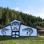 A building belonging to the Kwikwasut’inuxw Haxwa’mis First Nation